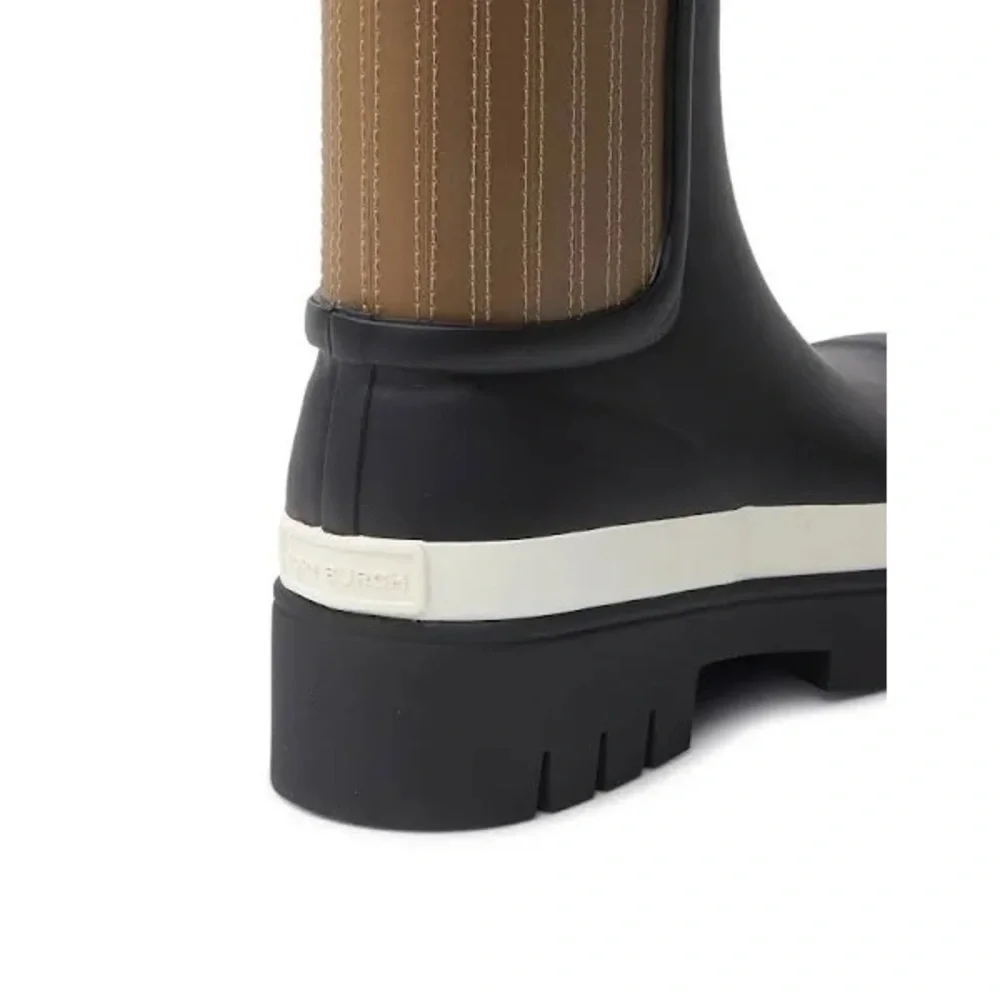 Tory Burch Women's Foul Weather Ankle Rain Boots Size 7